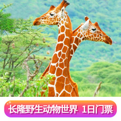 广州长隆野生动物世界1日门票/家庭套票/电子门票套票